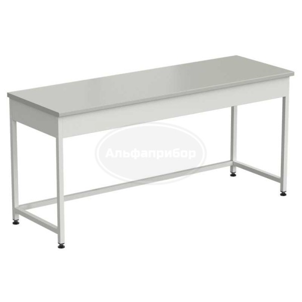 Стол приборный упрощенный 1800x600x850 мм, раб. поверхность - серый ламинат