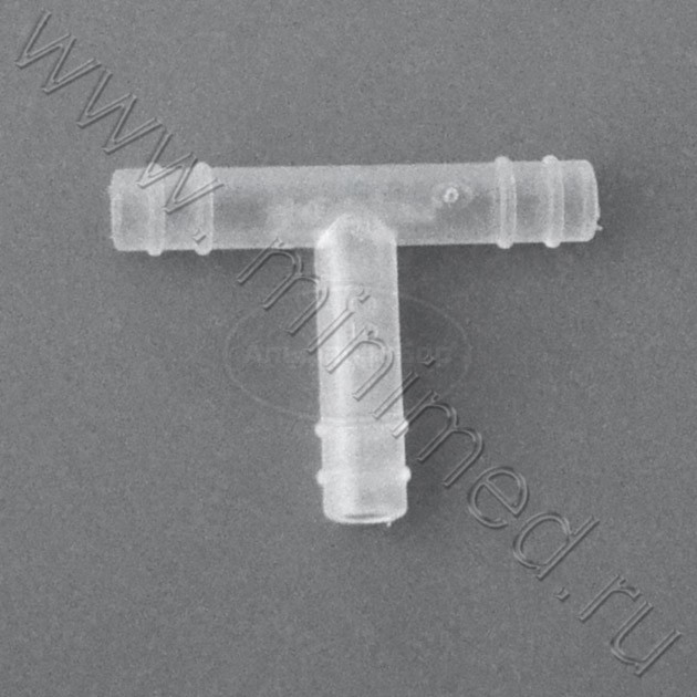 Переходник Т-образный, наружный диаметр 4, п/п, Kartell, упаковка 10шт