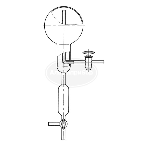 Сосуд Мугдана 0,5л ГФ 7.380.333-02