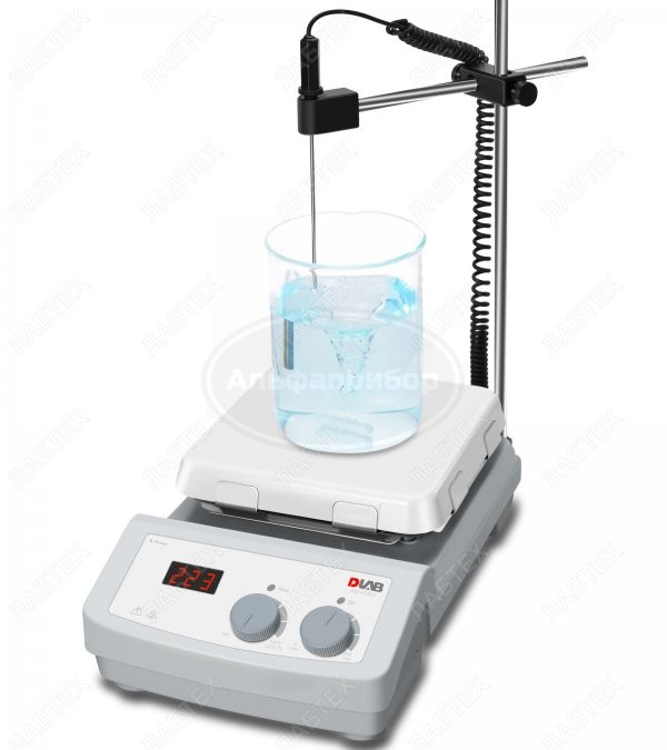 Мешалка магнитная DLab MS7-Н550-S, с подогревом