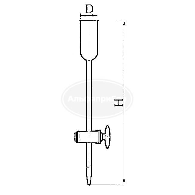 Колонка АДС для определения витамина В1, эскиз 2-439
