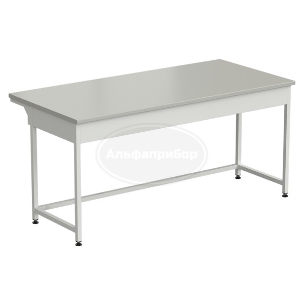 Стол приборный упрощенный 1800x850x850 мм, раб. поверхность - серый ламинат