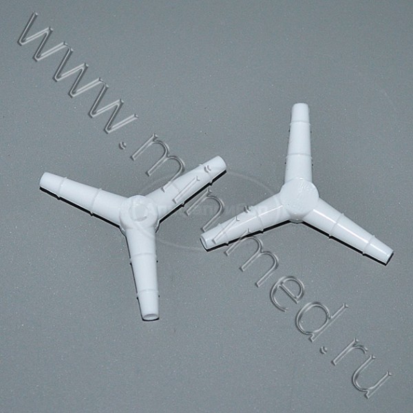 Переходник Y-образный 120°, наружный диаметр 6/7/8, п/п, Kartell, упаковка 10шт