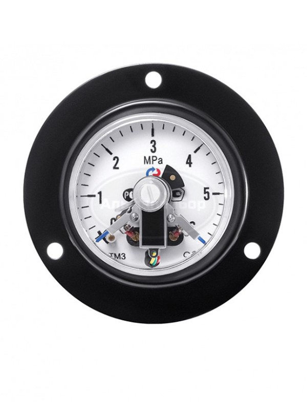 Мановакуумметр ТМВ-310.05 (осевой с передним фланцем и электроконтактной приставкой)