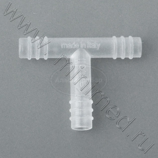 Переходник Т-образный, наружный диаметр 6, п/п, Kartell, упаковка 10шт