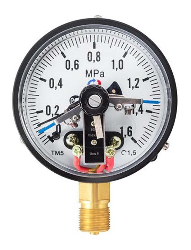 Манометр ТМ-510.05 IP54 (с электроконтактной приставкой с повышенной пылевлагозащищенностью)